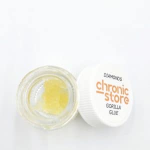 Chronic Store  Gorilla Glue Diamonds Small size jar.