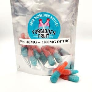 sour bubblegum bottle edibles