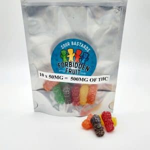 sour bastards edibles 500mg forbidden fruit